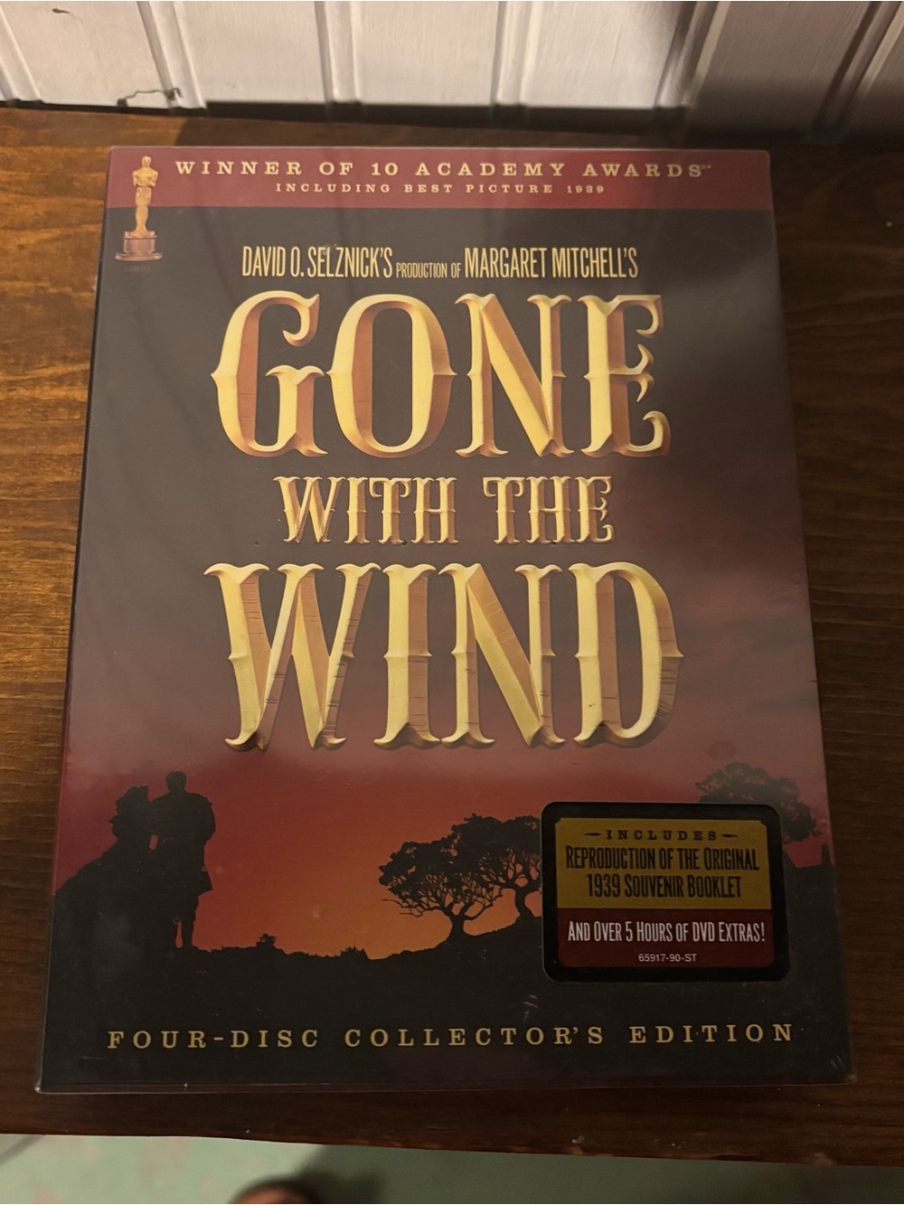 2004 Four-Disc Collector's Edition DVD set of Gone with the Wind.